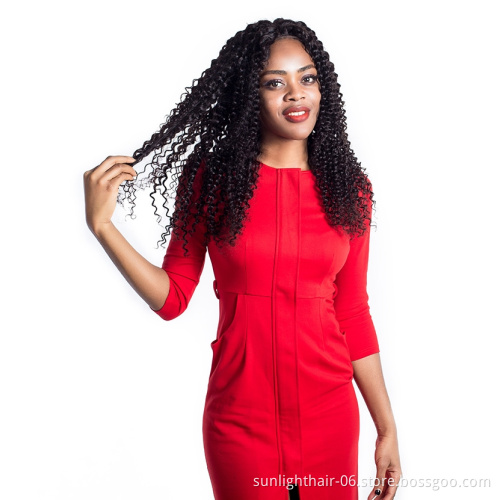 3Bundles Brazilian cheap curly human braiding hair weaving
